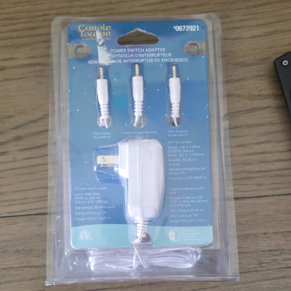 Power Switch Adapter - White